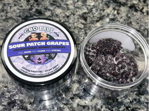 Sour Patch Grapes - THC