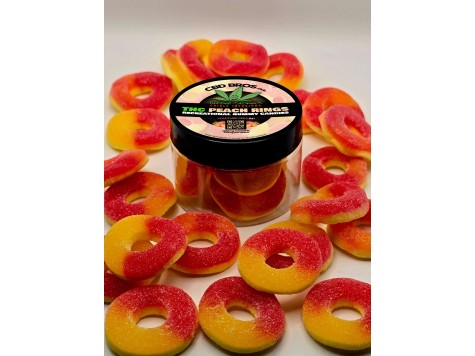 Peach Rings - 100mg THC