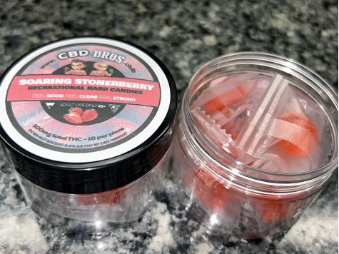 Strawberry Hard Candy - THC