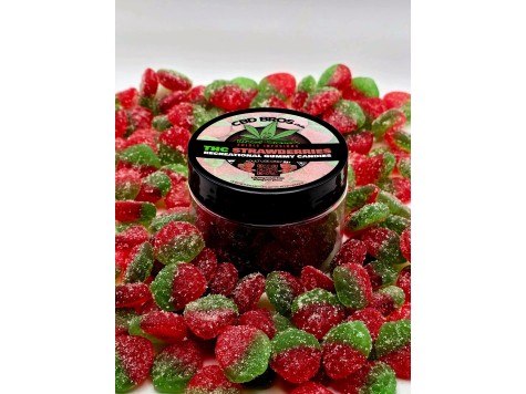 Sour Strawberries - 100mg THC